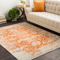 Surya Teppich "Traditional", rechteckig, Kurzflor Orientteppich, Wohnzimmer, Schlafzimmer, Orange von Surya