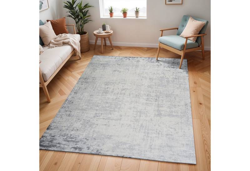 Livabliss Teppich UTRECHT, rechteckig, Höhe: 9 mm, Designerteppich in Marmor Optik, Kurzflor Wohnzimmerteppich/Läufer von Livabliss