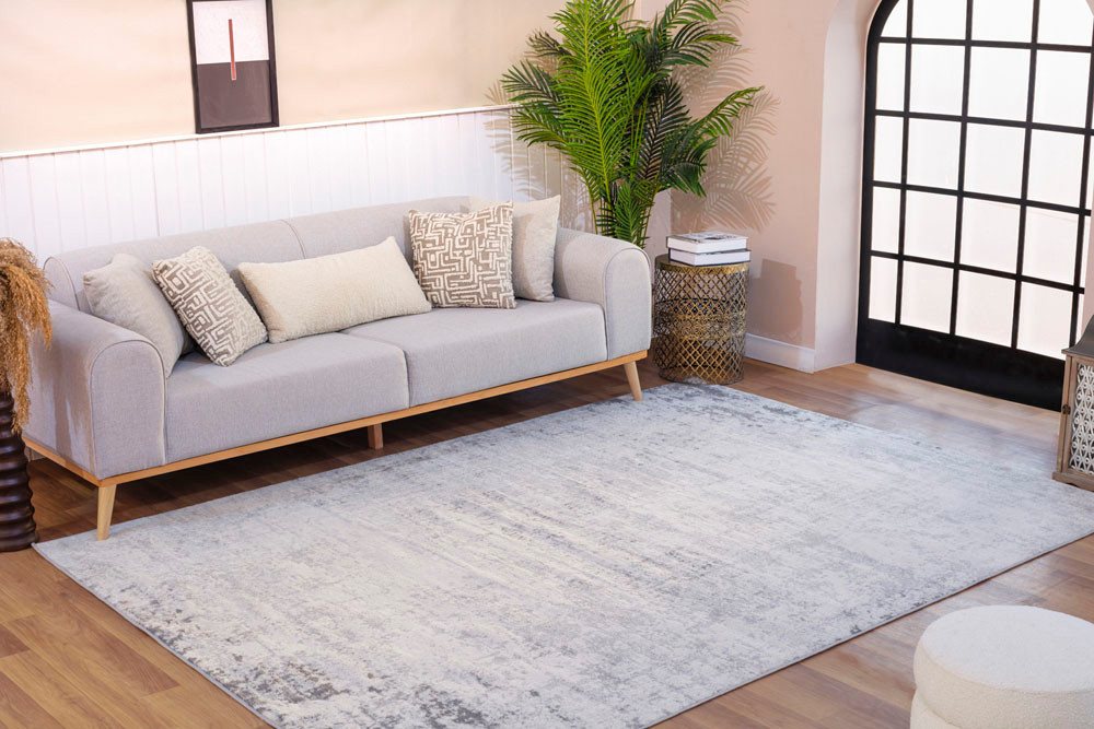 Teppich Abstract, Surya, rechteckig, Höhe: 9 mm, Modern Marmor Design, Wohnzimmerteppich, Schlafzimmer von Surya