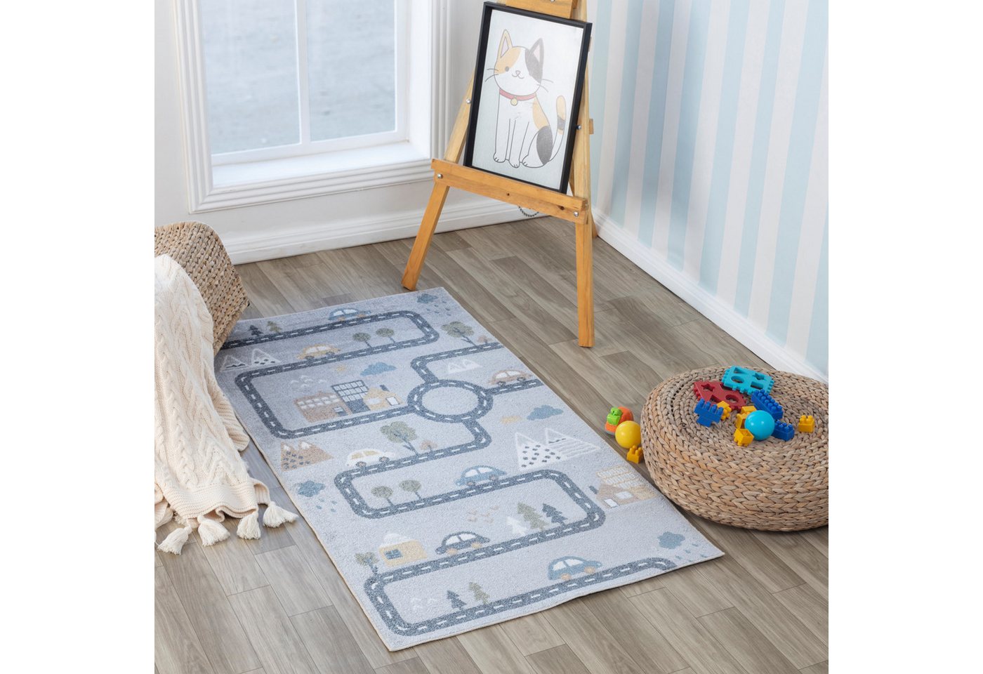 Livabliss Kinderteppich OSAKA, rechteckig, Höhe: 6 mm, Kids Livabliss Kinderteppich OSAKA, rechteckig, Höhe: 6 mm, Kids von Livabliss