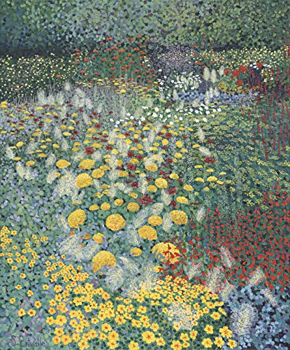 Susan Entwistle Art "Cambo Gärten Floral Limited Edition Papier Print, Mehrfarbig, 50 x 60 cm von Susan Entwistle Art