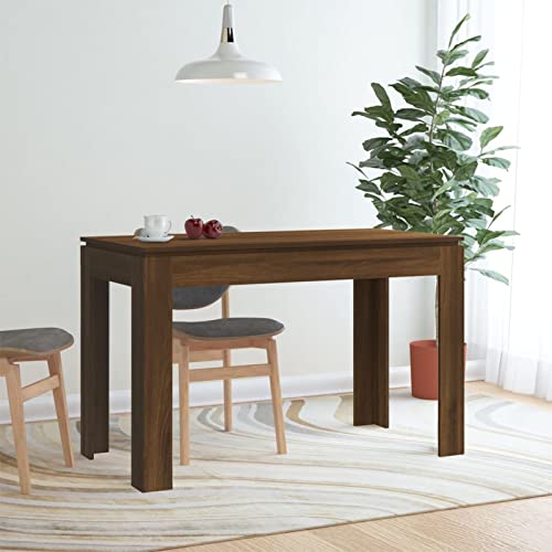 Susany Esstisch Modern Esszimmertisch Speisetisch Küchentisch Tisch Esszimmer Holzwerkstoff Braun Eichen-Optik 120x60x76 cm von Susany