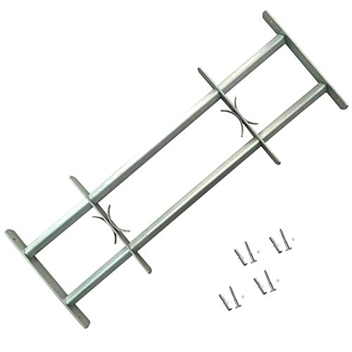 Susany Fenstergitter Verstellbar mit 2 Querstäben 1000-1500 mm Susany Fenstergitter Verstellbar mit 2 Querstäben 1000-1500 mm von Susany