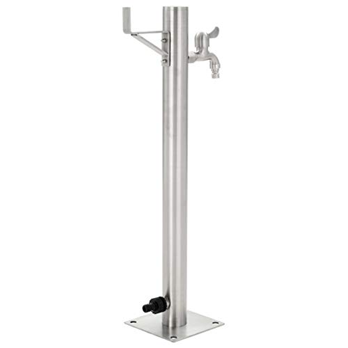 Susany Garten Wassersäule Edelstahl Bewässerung Zapfstelle Zapfsäule Gartenschlauch Spender 65 cm Wasserzapfstelle Wasserzapfsäule Brunnen Rund Susany Garten Wassersäule Edelstahl Bewässerung Zapfstelle Zapfsäule Gartenschlauch Spender 65 cm Wasserzapfstelle Wasserzapfsäule Brunnen Rund von Susany