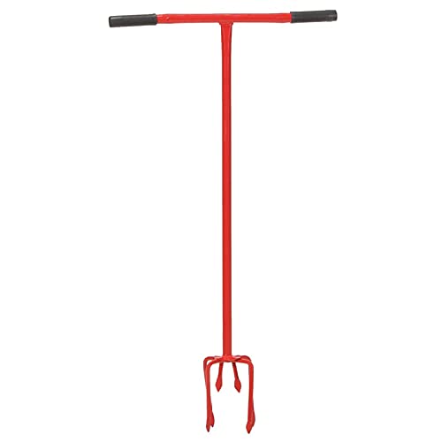 Susany Gartenkralle Erdkralle Handgriff Handklauengrubber Rot Stahl Lang 97 cm Susany Gartenkralle Erdkralle Handgriff Handklauengrubber Rot Stahl Lang 97 cm von Susany