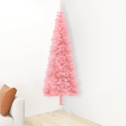Susany Künstlicher Halber Weihnachtsbaum mit Ständer Schlank Christbaum Tannenbaum Dekobaum Kunstbaum Weihnachten Dekoration Weihnachtsdeko Rosa 180 cm Susany Künstlicher Halber Weihnachtsbaum mit Ständer Schlank Christbaum Tannenbaum Dekobaum Kunstbaum Weihnachten Dekoration Weihnachtsdeko Rosa 180 cm von Susany