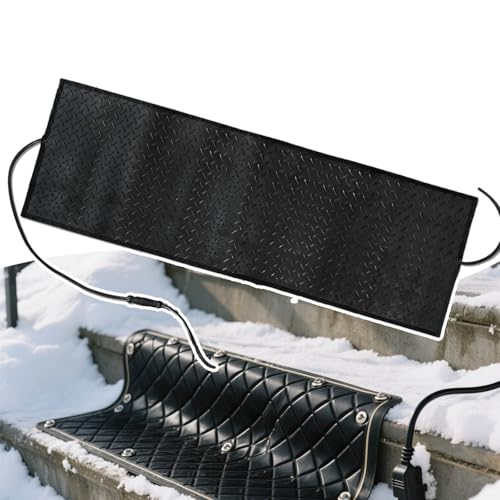 Sushangmao Beheizte Schneeschmelzmatte, Beheizte Außenmatten Mit Bis Zu 50 °C, rutschfeste PVC-Schnee- Und Eisschmelzmatte Für Gehwege, Dachtreppen, Schneeentfernung Im Winter 21.26x59.84in Sushangmao Beheizte Schneeschmelzmatte, Beheizte Außenmatten Mit Bis Zu 50 °C, rutschfeste PVC-Schnee- Und Eisschmelzmatte Für Gehwege, Dachtreppen, Schneeentfernung Im Winter 21.26x59.84in von Sushangmao