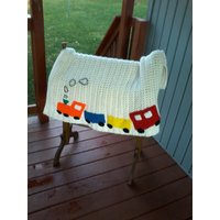 Zug Babydecke Zug Babydecke von SusieQsYarns