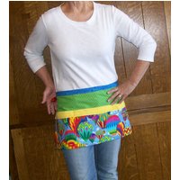 Heißluftballon-Utilo-Schürze Bunter Werkzeuggürtel, 3 Taschen von SusiesTieOneOnAprons