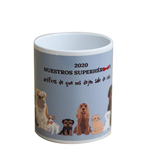 Susiko SSKTAZ-HEROES-MASCOTAS haustiere keramikbecher, Keramik von Susiko