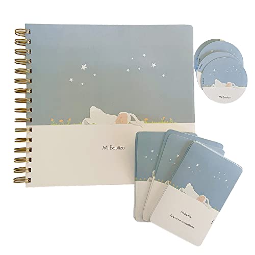Susiko Taufe für Kinder | 20 Erinnerungen + 1 Album + 10 runde Geschenkaufkleber | Premium Qualität und liebevolles Design von Susiko