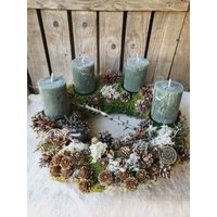 Adventskranz Moos Waldgrün Adventskranz Moos Waldgrün von SusisZauberstueberl