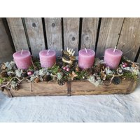Ziegelform Backsteinform Adventskranz Rosa Ziegelform Backsteinform Adventskranz Rosa von SusisZauberstueberl