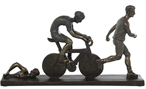 SuskaRegalos Figur Triathlon, Kunstharz, 36,5 x 8 x 20,5 cm von SuskaRegalos