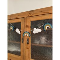 Girlande/Geschenk Geburt Rainbow & Cloud Girlande/Geschenk Geburt Rainbow & Cloud von SuslSew