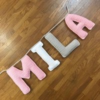 Namenskette/Name Girlande Geschenk Geburt Namenskette/Name Girlande Geschenk Geburt von SuslSew