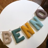 Namenskette/Name Girlande Geschenk Geburt Namenskette/Name Girlande Geschenk Geburt von SuslSew
