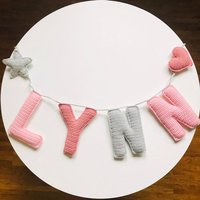 Namenskette/Name Girlande Geschenk Geburt Namenskette/Name Girlande Geschenk Geburt von SuslSew
