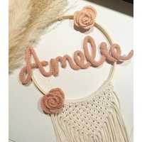 Namensring, Personalisierte Wanddeko, Hoop Namensring, Personalisierte Wanddeko, Hoop von SuslSew