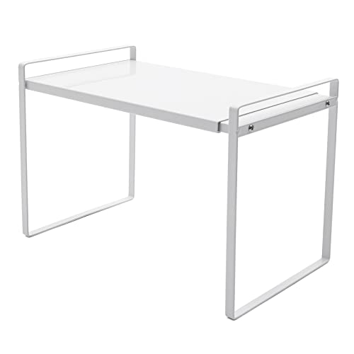 Susoso Gewürzregal, Metall Erweiterbares Schrankregal Küchenregal Organizer Gewürzregal Lagerregal Kleines Regal Erweiterbar für Küche 60x21x23cm Weiß Susoso Gewürzregal, Metall Erweiterbares Schrankregal Küchenregal Organizer Gewürzregal Lagerregal Kleines Regal Erweiterbar für Küche 60x21x23cm Weiß von Susoso