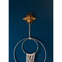 Bienen Dekor/Makramee Accessoire Insekten Messing Verzierung Etymologie Wissenschaftliches Schraubverschluss von SuspendIt
