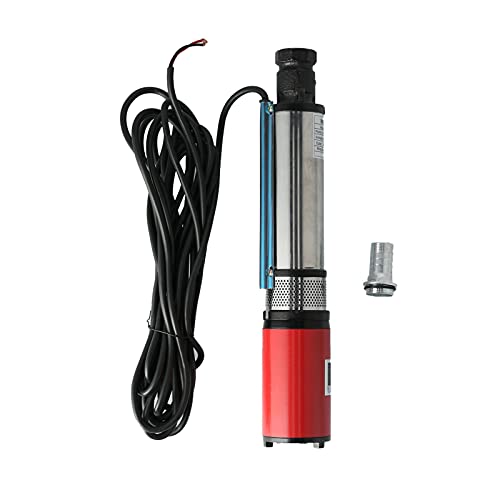 SustVita 24V DC Solar Water Pump, High Lift Deep Well Pump with Brass Motor and Anti Sand Impeller for Efficient Irrigation von SustVita
