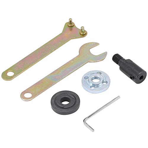 SustVita Angle Grinder Chuck Kit M10 Shaft Adapter for Saw Blade Coupling 5mm 8mm 10mm 12mm Motor Shaft Coupler Saw Chuck Mandrel for Cutting Grinding (5mm) von SustVita