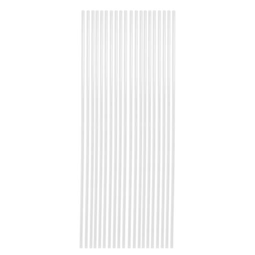 SustVita Colorful hard Acrylic Pipe 1000MM 10x14MM, Water Cooling Tube for Computer, Outlast PETG Material with Optional Colors (Transparent) von SustVita