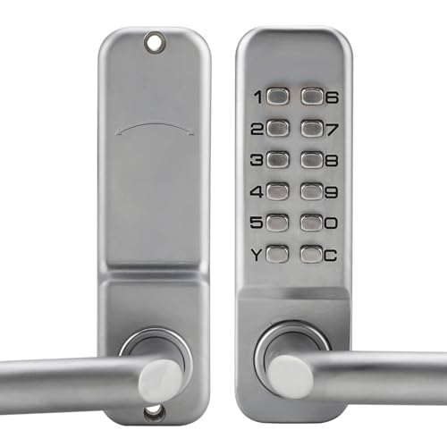 SustVita Digital codiertes Türschloss, elektronische Tastaturschloss für Passwortsicherheit bei Heim- und Bürotüren SustVita Digital codiertes Türschloss, elektronische Tastaturschloss für Passwortsicherheit bei Heim- und Bürotüren von SustVita