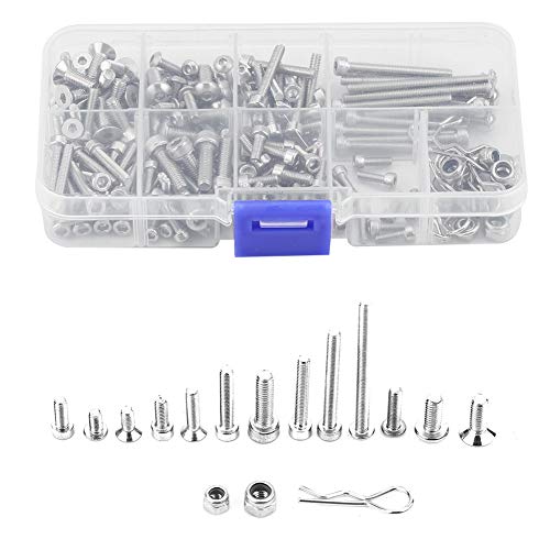 SustVita Slash 4x4 Screws RC Car Parts Screws Stainless Steel RC Screws RC Car Screw Kit Metal RC Screw Set for Vehicle Assembly SustVita Slash 4x4 Screws RC Car Parts Screws Stainless Steel RC Screws RC Car Screw Kit Metal RC Screw Set for Vehicle Assembly von SustVita