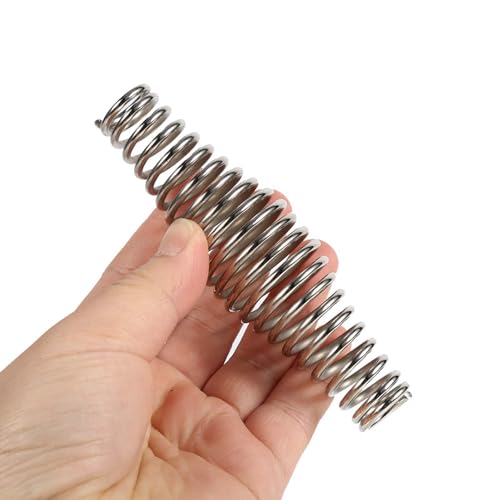 SustVita Stainless Steel Handle Springs, Spring Handle Grip for BBQ Pit Accessories and Cool Touch Stove Grill (14cm) von SustVita