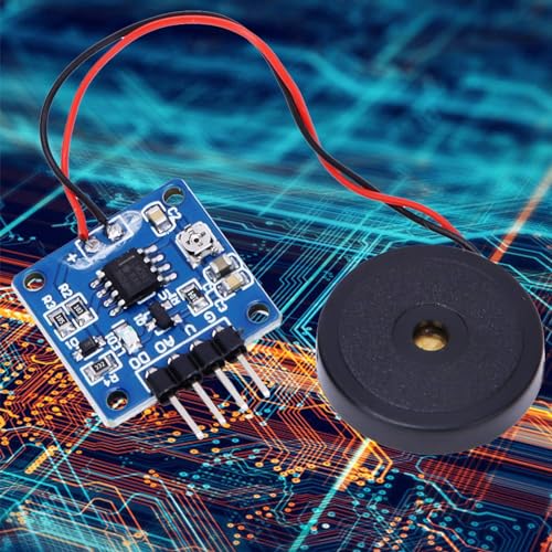 SustVita Tapping Detection Sensor Module, Vibration Sensor Module, Piezoelectric Vibration Switch 5.0V DC AD/DO von SustVita