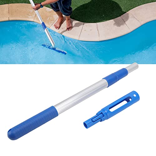 SustVita Telescopic Swimming Pool Pole, Professional 3 Section Detachable Aluminum Pole for Vacuum Brushes and Skimmer Nets von SustVita