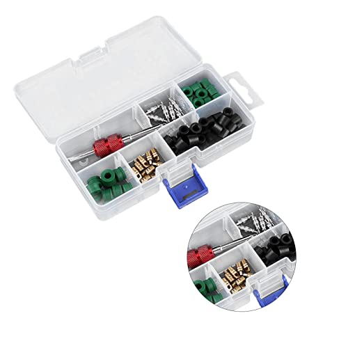 Sustvita AC Reparatur -Kit für automatische AC -Schrader -Ventil -Kernwerkzeug- und Installationsprogramm -Sortimentssatz mit Ersatzteilen Sustvita AC Reparatur -Kit für automatische AC -Schrader -Ventil -Kernwerkzeug- und Installationsprogramm -Sortimentssatz mit Ersatzteilen von SustVita