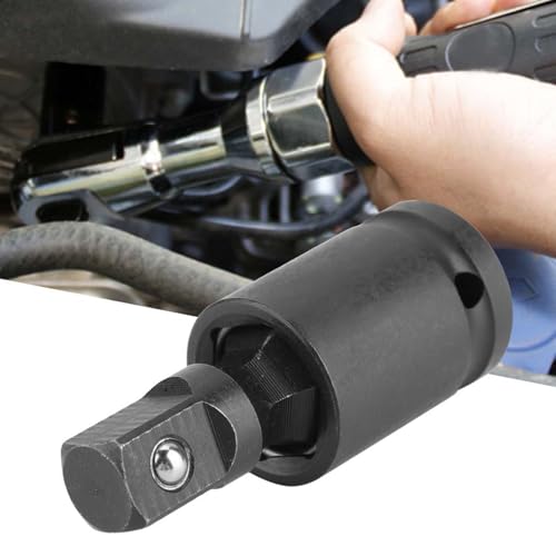 Sustvita Air Impact Swivel Socket Molybdän Stahl Pneumatische Gelenkapter Universal Wrax Ratchet -Sockel für industrielle Anwendungen (1/2 pneumatic universal head) von SustVita