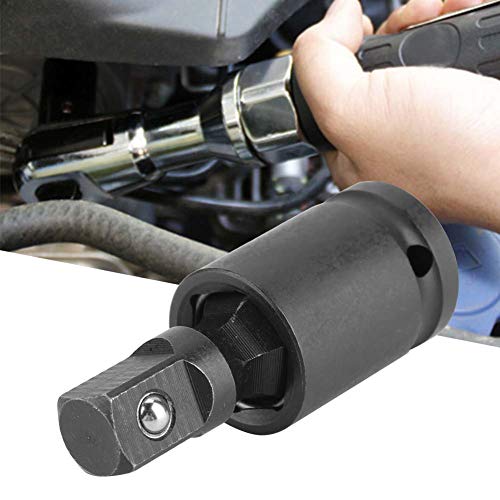 Sustvita Air Impact Swivel Socket Molybdän Stahl Pneumatische Gelenkapter Universal Wrax Ratchet -Sockel für industrielle Anwendungen (3/8 pneumatic universal head) von SustVita