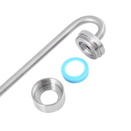 Sustvita CO2 -Diffusor für Fischversorgungen, Kohlendioxid -Atomizer -Aquarienausrüstung aus Edelstahl (M （250 mm) von SustVita