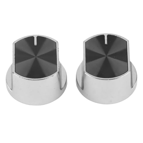 Sustvita Ersatzofensteuerungsknöpfe, 2 Packung universeller Gasherdknauf Metall -Rotationsschalter, ideal für Küchengelder Sustvita Ersatzofensteuerungsknöpfe, 2 Packung universeller Gasherdknauf Metall -Rotationsschalter, ideal für Küchengelder von SustVita