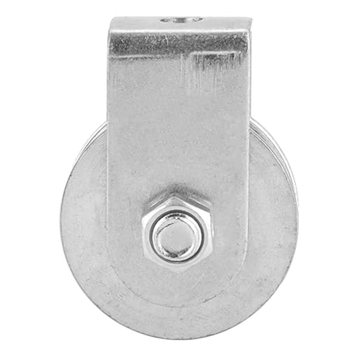Sustvita Hebebrolle für Drahtseile Langlebige Riemenscheibe Block 0,3 t Schwenkriemenscheibe Einklangstärke hohe Festigkeit Robust zuverlässiger Konstruktion (Half-pack ringless bearing) von SustVita