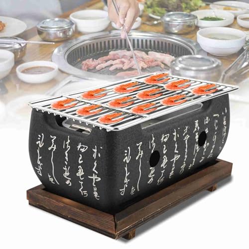 Sustvita Hibachi Grill für soziale Restaurants. Dieser komplette japanische Lebensmittelherd umfasst EIN Grillnetz, einen Carbon -Slot und EIN kompakter tragbarer Holzkohlegrill Sustvita Hibachi Grill für soziale Restaurants. Dieser komplette japanische Lebensmittelherd umfasst EIN Grillnetz, einen Carbon -Slot und EIN kompakter tragbarer Holzkohlegrill von SustVita