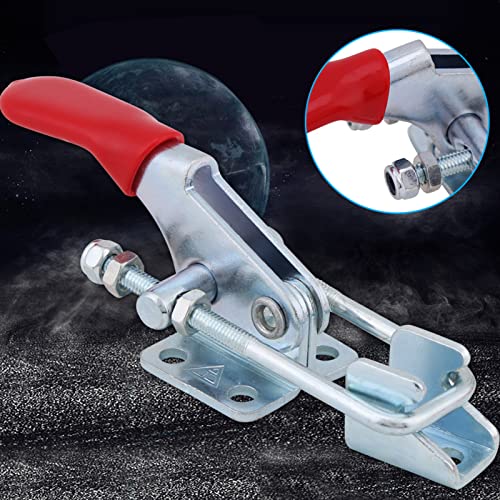 Sustvita Latch Type Toggle Clamps 4 Graf Heavy Duty Metal Toggle Clamps 163 kg 360 lbs Haltenkapazität für die Fixierung der Arbeitststücks Industriegebrauch Sustvita Latch Type Toggle Clamps 4 Graf Heavy Duty Metal Toggle Clamps 163 kg 360 lbs Haltenkapazität für die Fixierung der Arbeitststücks Industriegebrauch von SustVita