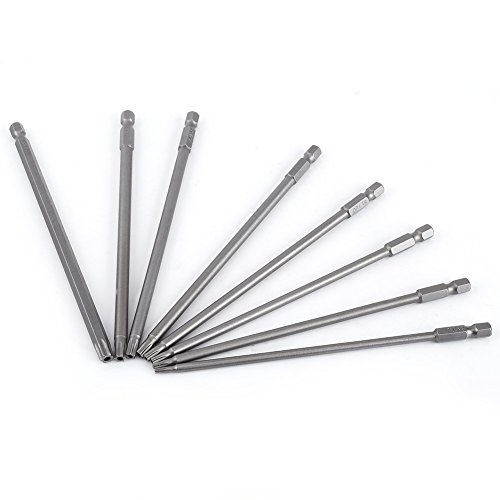 Sustvita Magnetic Sonderdriver Bit Set, 8pcs S2 Stahlsternkopfbits mit 150 mm Länge für elektrische Bohrer und Handwerkzeuge Sustvita Magnetic Sonderdriver Bit Set, 8pcs S2 Stahlsternkopfbits mit 150 mm Länge für elektrische Bohrer und Handwerkzeuge von SustVita