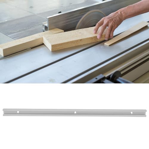 Sustvita Nicht - poröser Mitler -Spur -Jig, T - Spur Aluminium -Legierungschieberplatte mit einer Länge von 11,81 Zoll für die Holzbearbeitung und die Klemmung (0.4m T slot) von SustVita