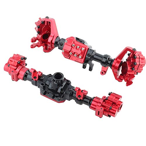 Sustvita -Portalachse für - 4, Metall vorne und hinter Achsen, 1/10 -Skala RC -Crawler -Zubehör von SustVita