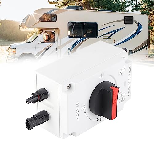 Sustvita Solar Panel Disconnect Switch IP66 Wetchfest Isolator 1500V 32A Solar Switch für RV -Solarsysteme aus Grid -Anwendungen (Sicherungsprozess) von SustVita