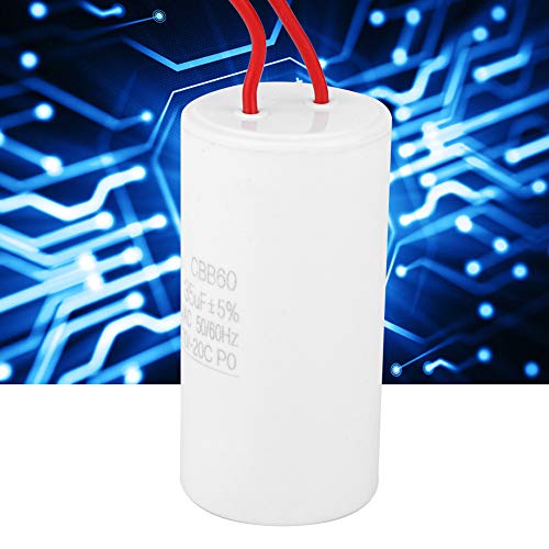 Sustvita Start Capacitor Home Appliance 35UF 450VAC CBB60 Motor Laufkondensator Runde Ersatzkomponente für verschiedene Motoren Sustvita Start Capacitor Home Appliance 35UF 450VAC CBB60 Motor Laufkondensator Runde Ersatzkomponente für verschiedene Motoren von SustVita