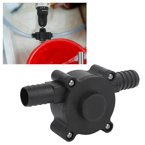 Sustvita Tragbare Selbst -Priming -Wasserpumpe, Mini -Elektrobohrpumpe für eine effiziente Wasserübertragung und schnelle Pumpgeschwindigkeit von SustVita