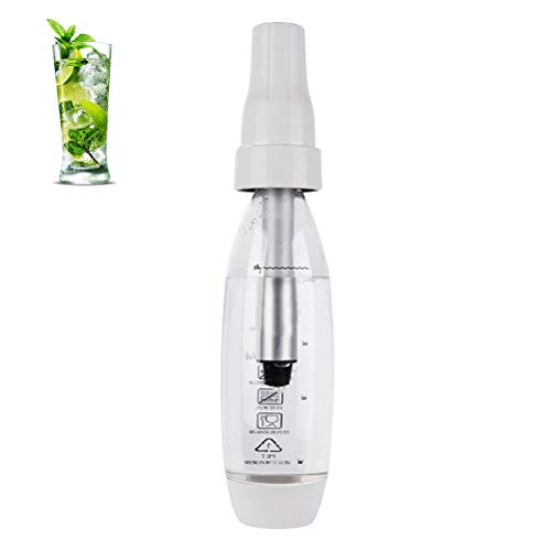 Suszian Tragbare Quelle Sprudelwasser Maker, tragbare 1000ML Sprudelwasser Maker Griff Bubble Soda Maschine Soda Cream Flaschenspender für DIY Getränke von Suszian