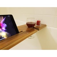 Weinglashalter Und Ipad Oder Buch Notch Bad Caddy/Badetablett Mit Votiven - Perfekt Für Valentine Weinglashalter Und Ipad Oder Buch Notch Bad Caddy/Badetablett Mit Votiven - Perfekt Für Valentine von SuttonAuthentic