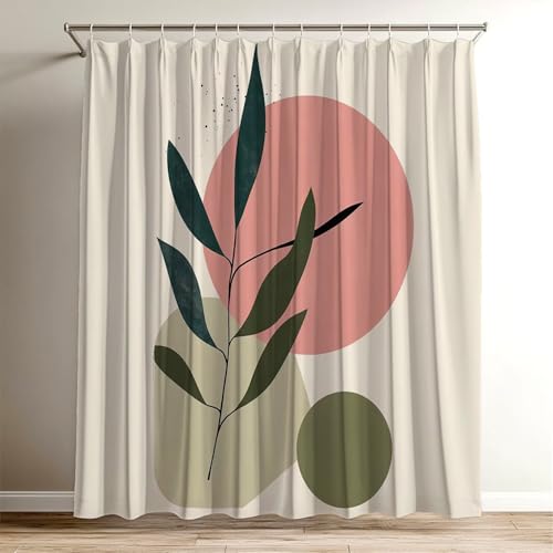 Duschvorhang Pflanzen Duschvorhang 180x220 cm, Waschbar Polyester Stoff für Shower Curtains, Wasserdicht Badewannenvorhang Element mit 12 Duschvorhangringe, Duschvorhänge Badewanne Badezimmer Wy-665 Duschvorhang Pflanzen Duschvorhang 180x220 cm, Waschbar Polyester Stoff für Shower Curtains, Wasserdicht Badewannenvorhang Element mit 12 Duschvorhangringe, Duschvorhänge Badewanne Badezimmer Wy-665 von Suuiizaa